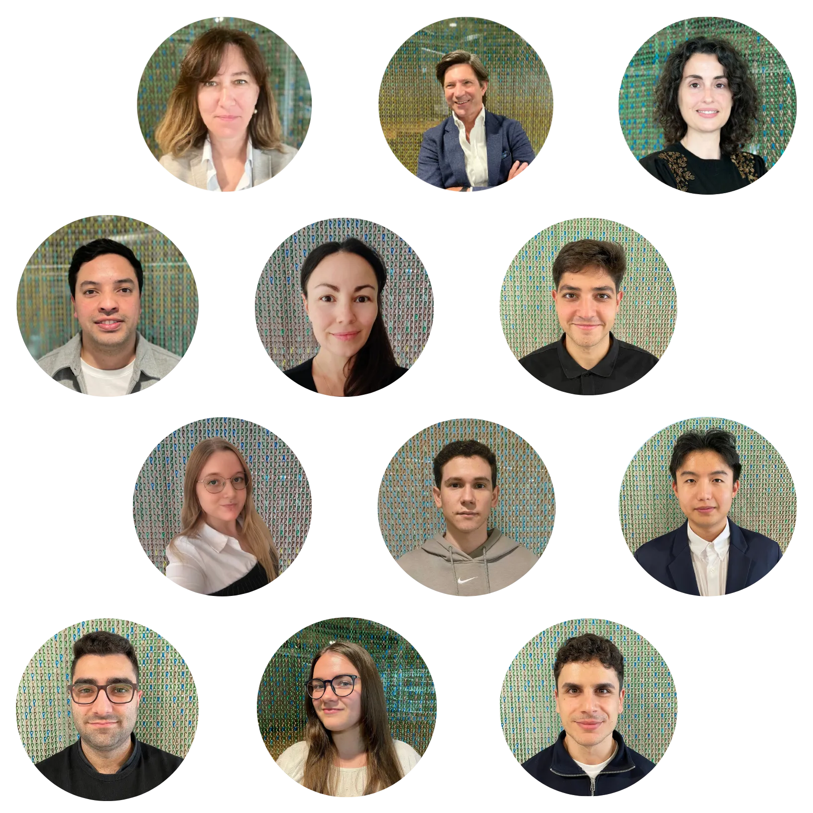 Fotografías de trabajadores/as del equipo de Webtools